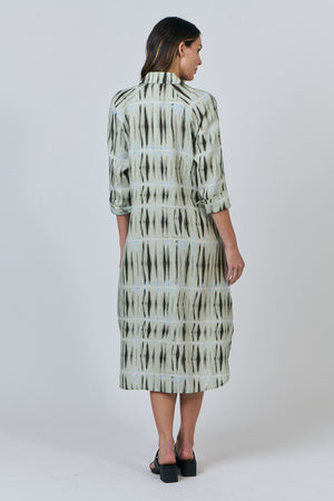 Naturals by O & J Linen Shirt Dress in Exposure