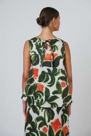 Naturals by O & J Linen Tank in Tuileries