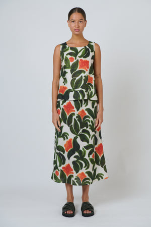 Naturals by O & J Linen Tank in Tuileries