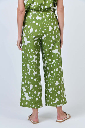 Naturals by O & J Pull On Pant in Moss Barnacles
