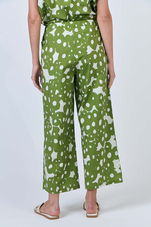 Naturals by O & J Pull On Pant in Moss Barnacles