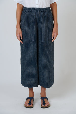 Naturals by O & J Linen Pant in Streamline