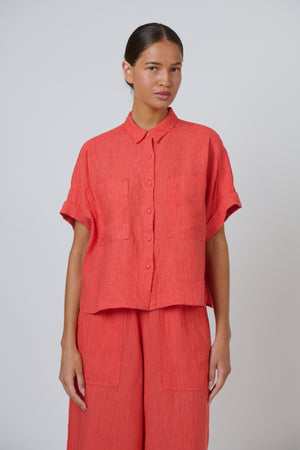 Naturals by O & J Evy Shirt in Sunset Strip