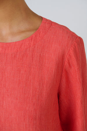 Naturals by O & J Linen Top in Sunset Strip