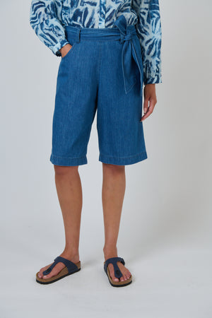 Naturals by O & J Chambray Bermuda Shorts