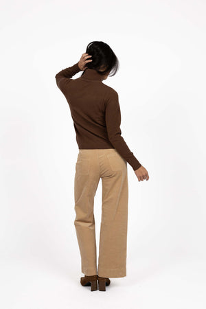 Humidity Fleetwood Cord Pant in Wheat