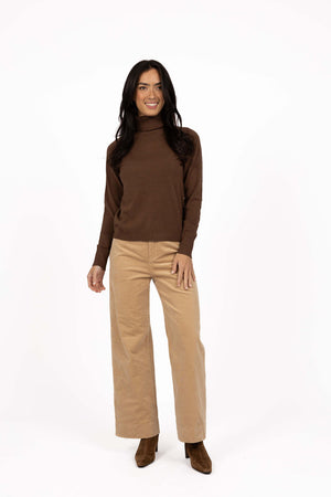 Humidity Fleetwood Cord Pant in Wheat
