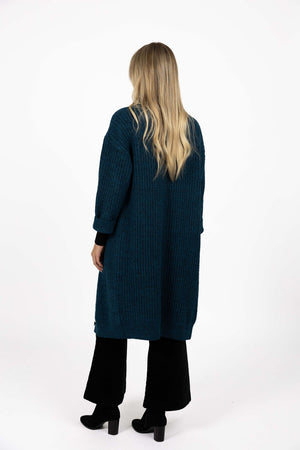 Humidity Fusion Coat in Ocean Blue