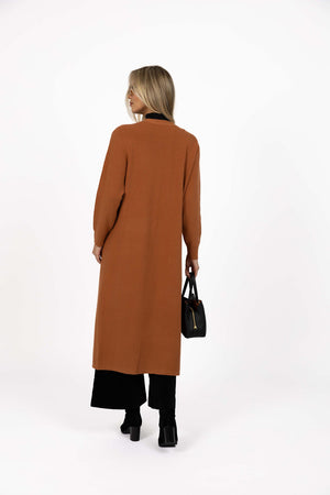 Humidity Clover Cardi in Spice