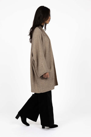 Humidity Rosha Cardi in Hazelnut