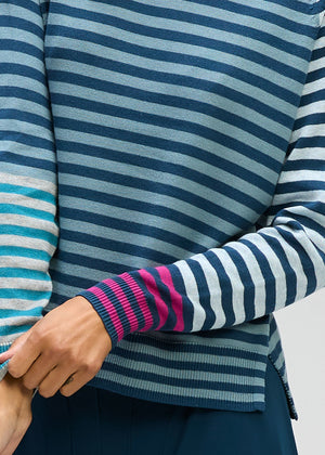 LD&CO Retro Bands Crew in Teal