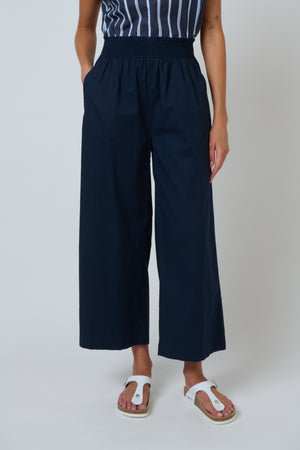 Namastai Drift Wide Leg Pant in Navy