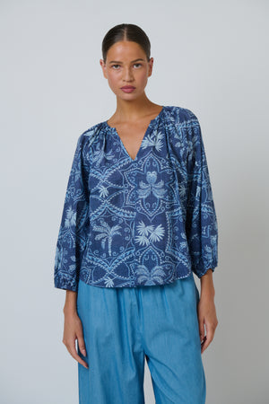 Namastai Willow Blouse in Branching Out