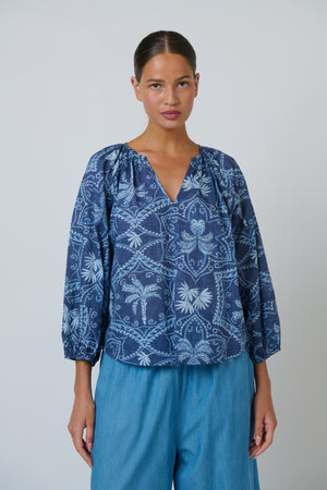 Namastai Willow Blouse in Branching Out