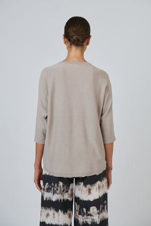 Naturals by O & J Chai Fine Knit Top