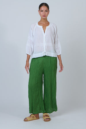 Namastai Drift Wide Leg Pant in Meadow