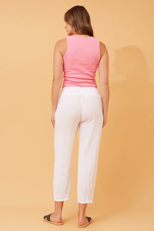 Bottega Moda Pant in White