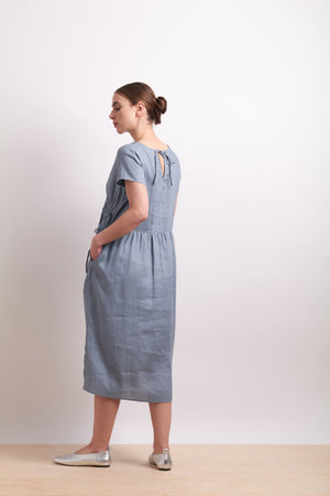 Neris Drawn in Dress in Dove