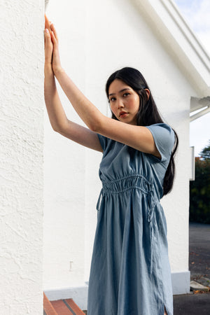 Neris Drawn in Dress in Dove