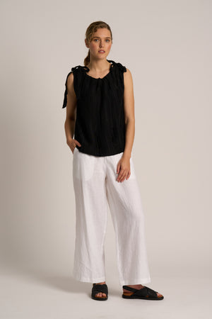 Neris The Tie Top in Jett