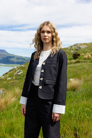 Neris Lennox Jacket on Granite