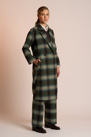 Neris Saxon Coat in River Check