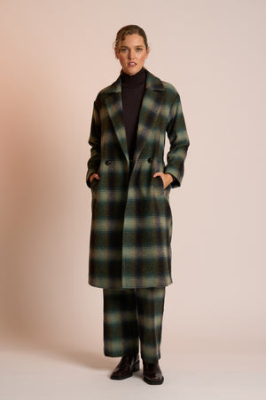 Neris Saxon Coat in River Check