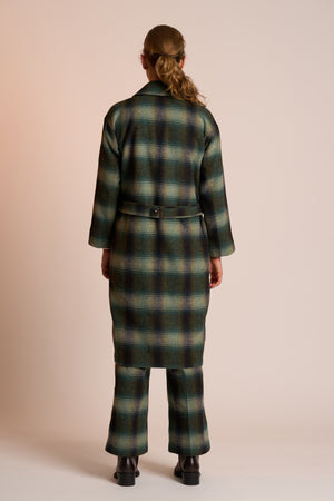Neris Saxon Coat in River Check