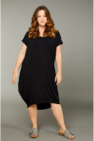 Tani Swing Tulip Dress in Plain colours.