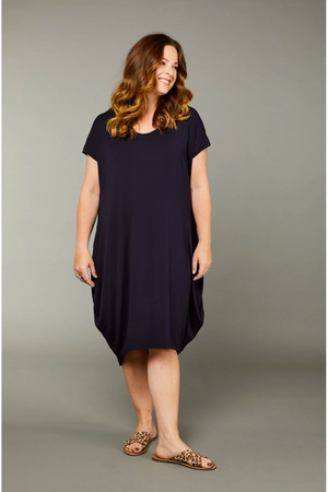 Tani Swing Tulip Dress in Plain colours.