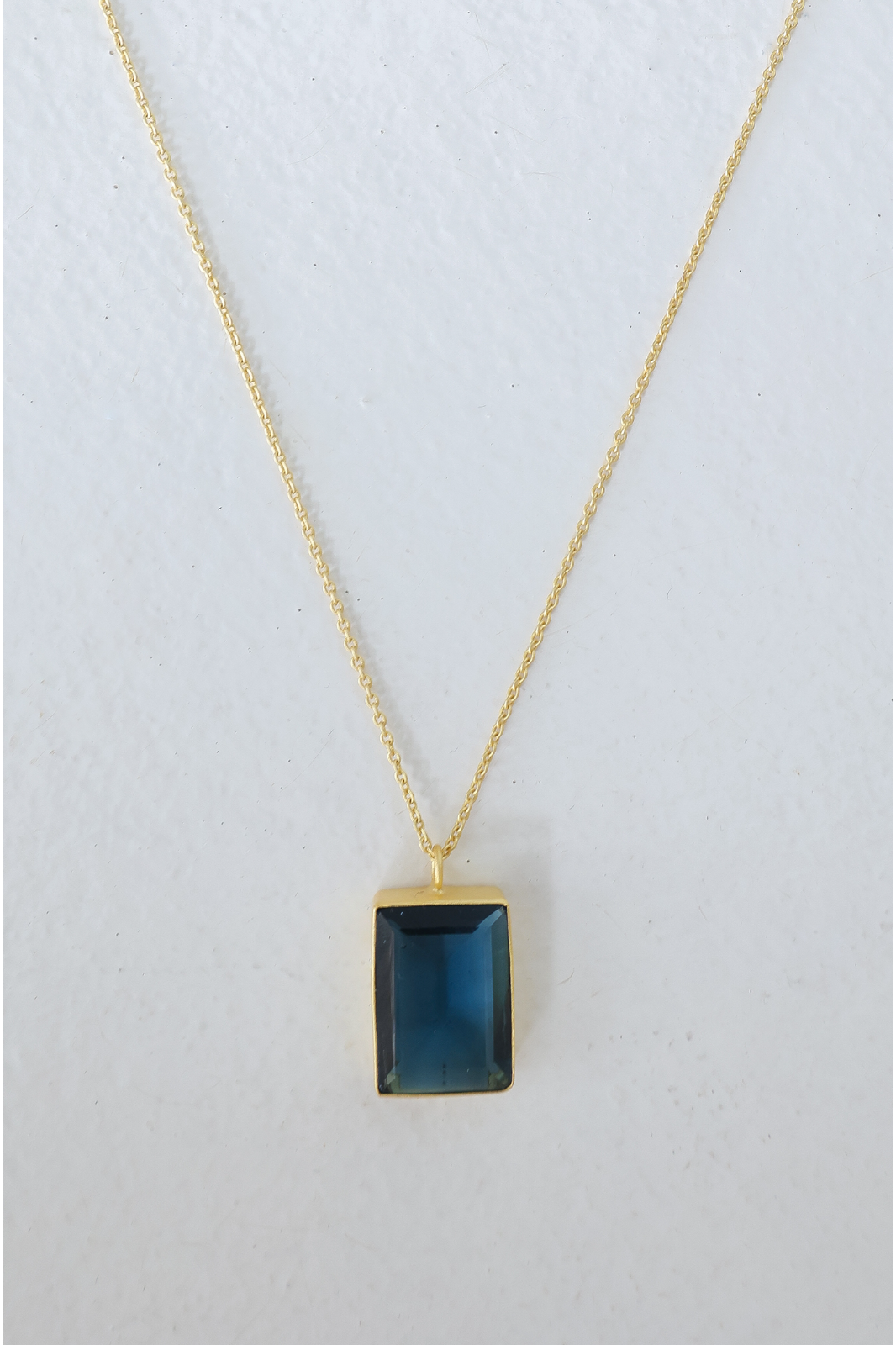Humidity Empress Necklace in Azure