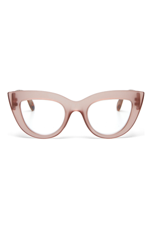 OKKIA Claudia Reading Glasses in Pink Havana