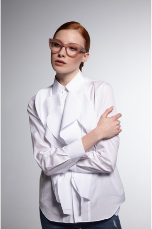 OKKIA Claudia Reading Glasses in Pink Havana