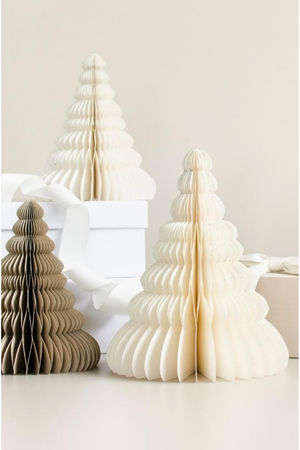 Nordic Rooms Tree Standing Ornament in Off White 20cm