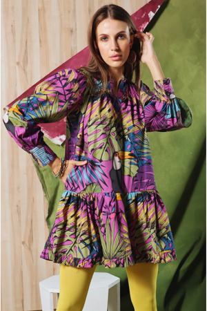 Maude Vivante Ollie Dress in Toucans