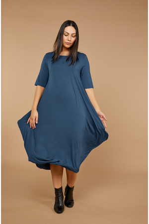 Tani Original Tri Dress in Deep Sea