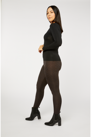 Tani Full length Leggings in Wild Licorice Print