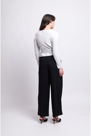 Foil Boss Babe Pant in Black