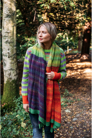 Eribe Knitwear Stobo Fairisle Sweater in Luscious