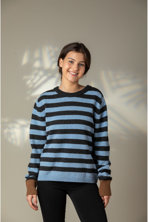 Eribe Knitwear Stobo Fairisle Sweater in Phoebe