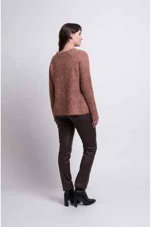 Foil Hollywood Jean in Chocolate