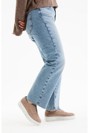 Rollie Derby City Pin Punch Taupe Suede