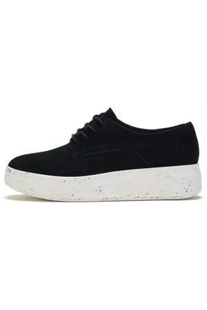 Derby Derby City Pin Punch Black Suede
