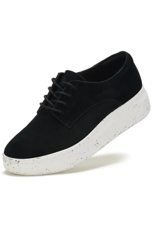 Derby Derby City Pin Punch Black Suede