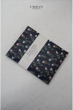 Thurlby Herb Farm Laura Ashley Drawer Satchel in Hawling Irises