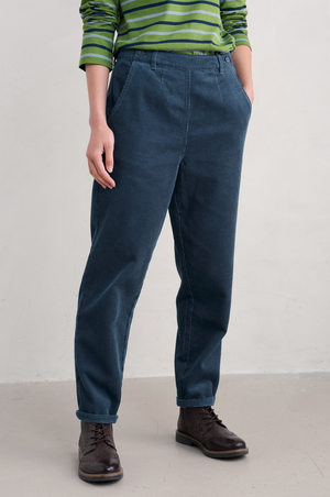 Seasalt Cornwall Porfell Trousers in Sea Cave