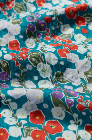 Seasalt Cornwall Larissa Shirt in Wild Hollyhock Dark Drift