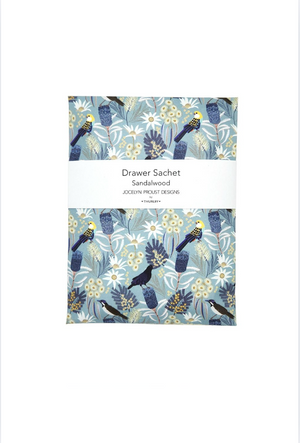 Thurlby Herb Farm Jocelyn Proust Designs Moonlight Birds Drawer Satchel in Sandalwood