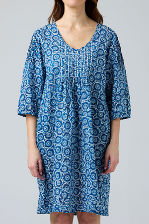 CAKE Sally Dress in Blue Circle