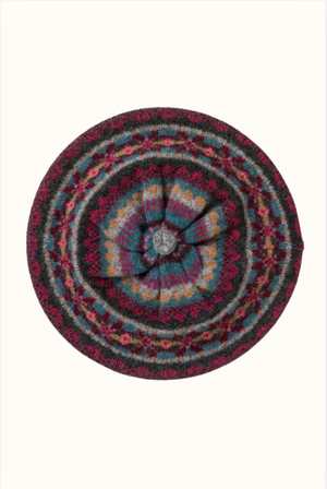 Eribe Knitwear Alloa Beret in Velvet